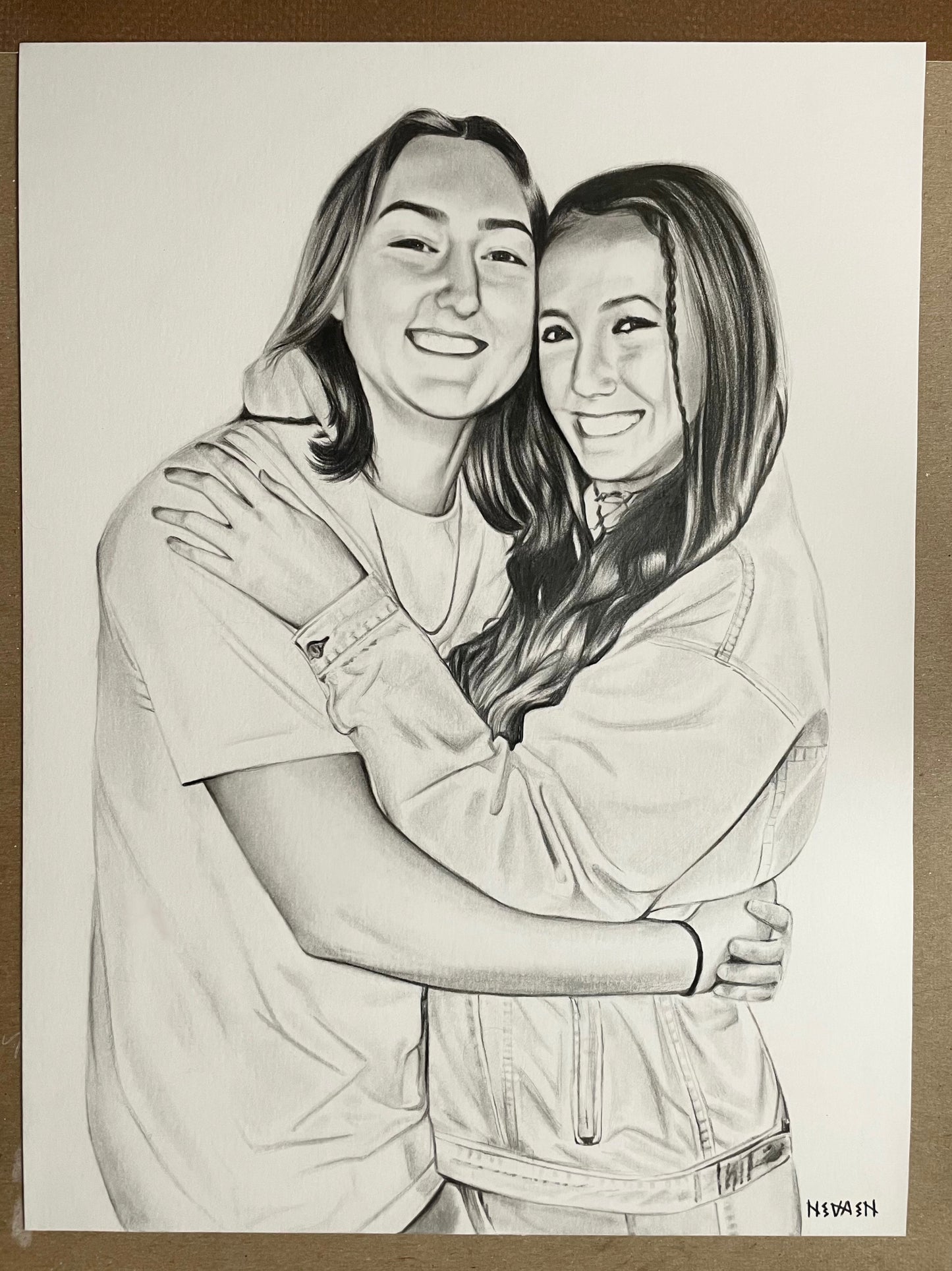 Custom Hand Drawn Portrait