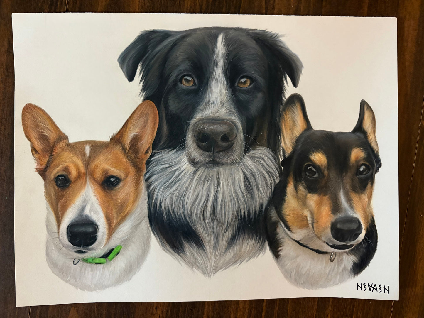 Custom Colored Pencil Portrait – People/Pets | August Waitlist
